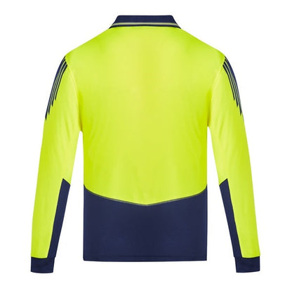 Syzmik ZH310 Mens HiVis Flux L/S Polo