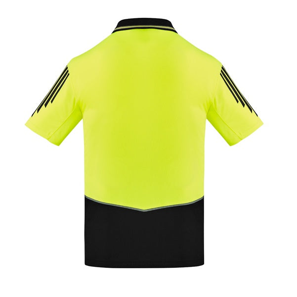 Syzmik ZH315 Mens HiVis Flux S/S Polo