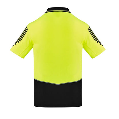 Syzmik ZH315 Mens HiVis Flux S/S Polo