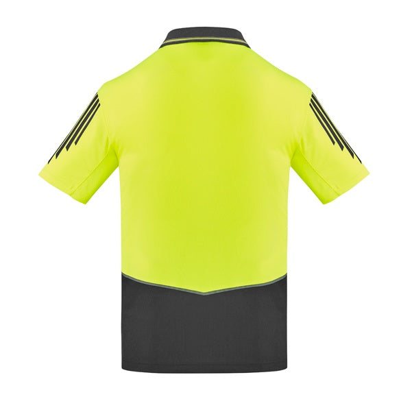 Syzmik ZH315 Mens HiVis Flux S/S Polo