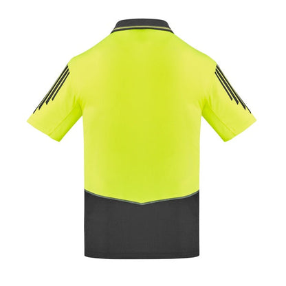 Syzmik ZH315 Mens HiVis Flux S/S Polo
