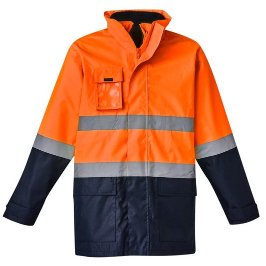 Syzmik ZJ220 Mens HiVis Basic 4-in-1 Waterproof Jacket