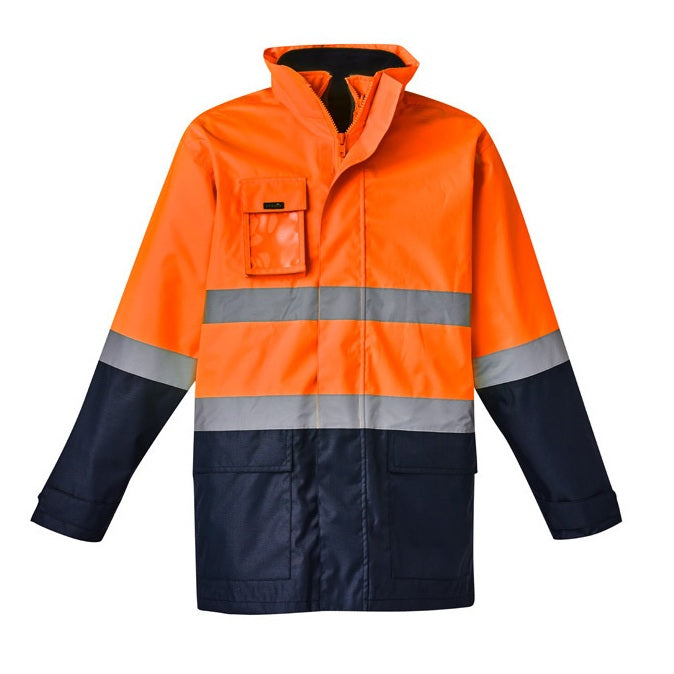 Syzmik ZJ220 Mens HiVis Basic 4-in-1 Waterproof Jacket
