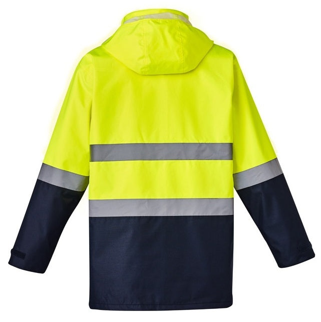 Syzmik ZJ220 Mens HiVis Basic 4-in-1 Waterproof Jacket