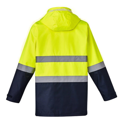 Syzmik ZJ220 Mens HiVis Basic 4-in-1 Waterproof Jacket