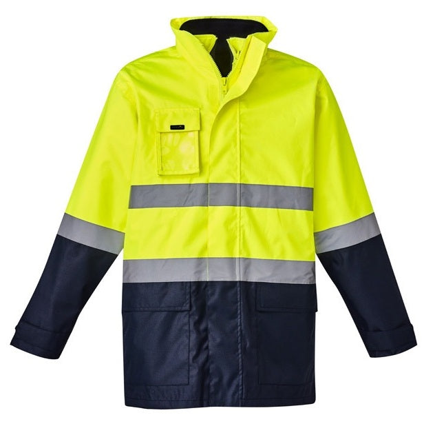 Syzmik ZJ220 Mens HiVis Basic 4-in-1 Waterproof Jacket