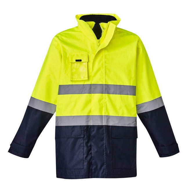 Syzmik ZJ220 Mens HiVis Basic 4-in-1 Waterproof Jacket