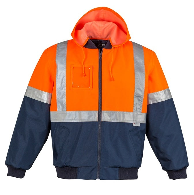 Syzmik ZJ351 Mens HiVis Quilted Flying Jacket
