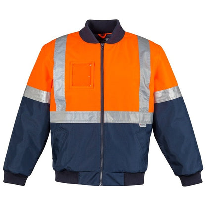 Syzmik ZJ351 Mens HiVis Quilted Flying Jacket