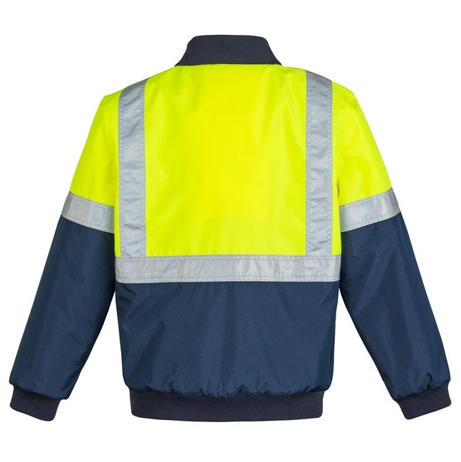 Syzmik ZJ351 Mens HiVis Quilted Flying Jacket