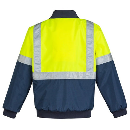 Syzmik ZJ351 Mens HiVis Quilted Flying Jacket