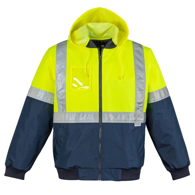 Syzmik ZJ351 Mens HiVis Quilted Flying Jacket