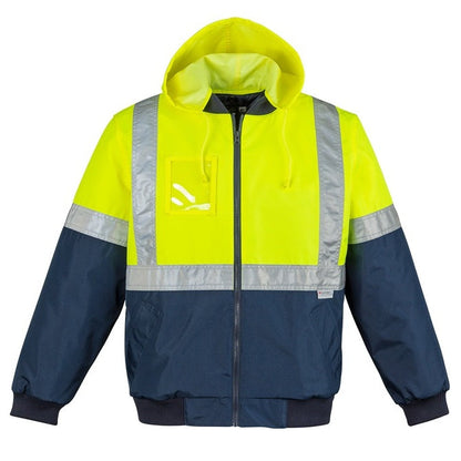 Syzmik ZJ351 Mens HiVis Quilted Flying Jacket