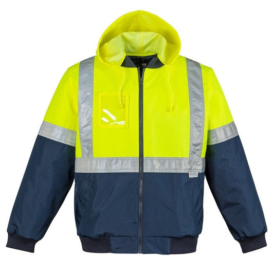Syzmik ZJ351 Mens HiVis Quilted Flying Jacket