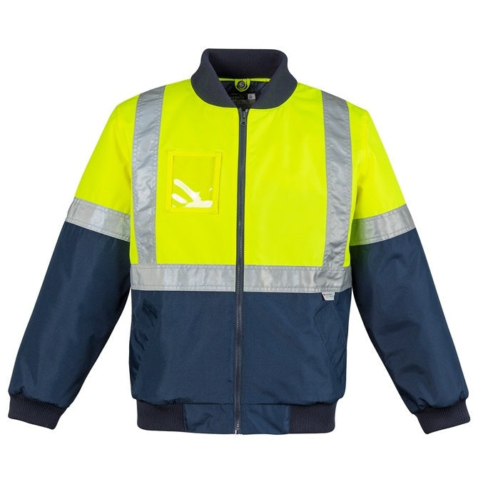 Syzmik ZJ351 Mens HiVis Quilted Flying Jacket