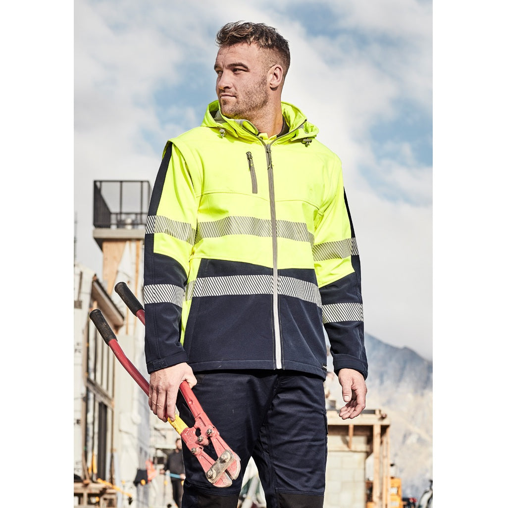 Syzmik ZJ453 Unisex 2-in-1 Stretch Softshell Taped Jacket