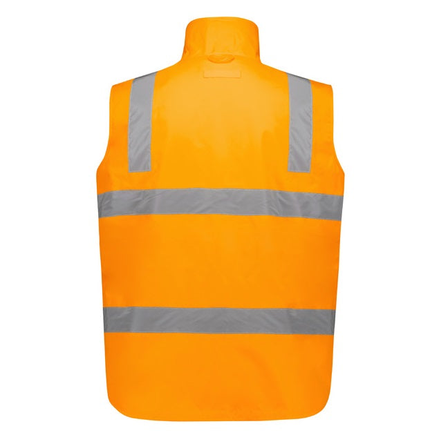 Syzmik ZJ580 Unisex Hi Vis VIC Rail 4 In 1 Waterproof Jacket