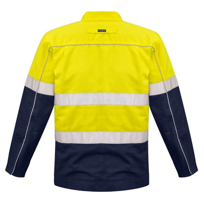 Syzmik ZJ590 Mens HiVis Cotton Drill Jacket