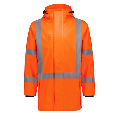 Syzmik ZJ620 Mens Hi Vis X Back Heavy Duty Waterproof Jacket