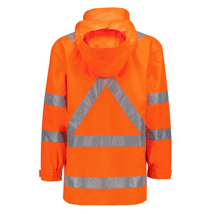 Syzmik ZJ657 Mens Hi Vis X Back Ultralite Waterproof Jacket