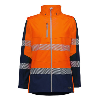 Syzmik ZJ753 Womens Streetworx 2 In 1 Stretch Softshell Jacket