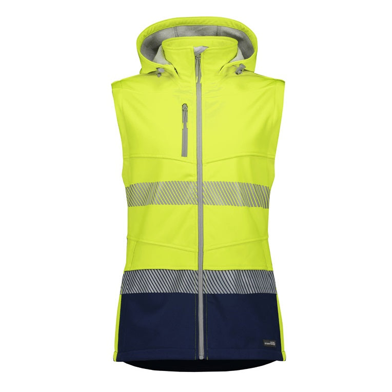 Syzmik ZJ753 Womens Streetworx 2 In 1 Stretch Softshell Jacket