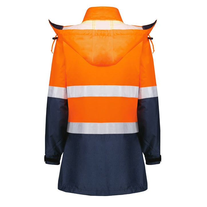 Syzmik ZJ757 Womens Hi Vis Ultralite Waterproof Jacket