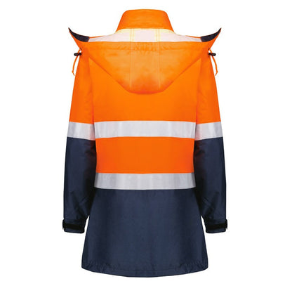 Syzmik ZJ757 Womens Hi Vis Ultralite Waterproof Jacket