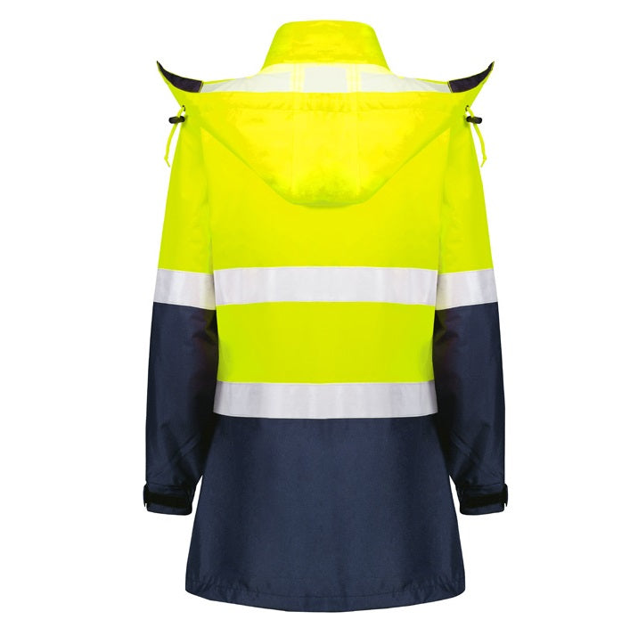 Syzmik ZJ757 Womens Hi Vis Ultralite Waterproof Jacket