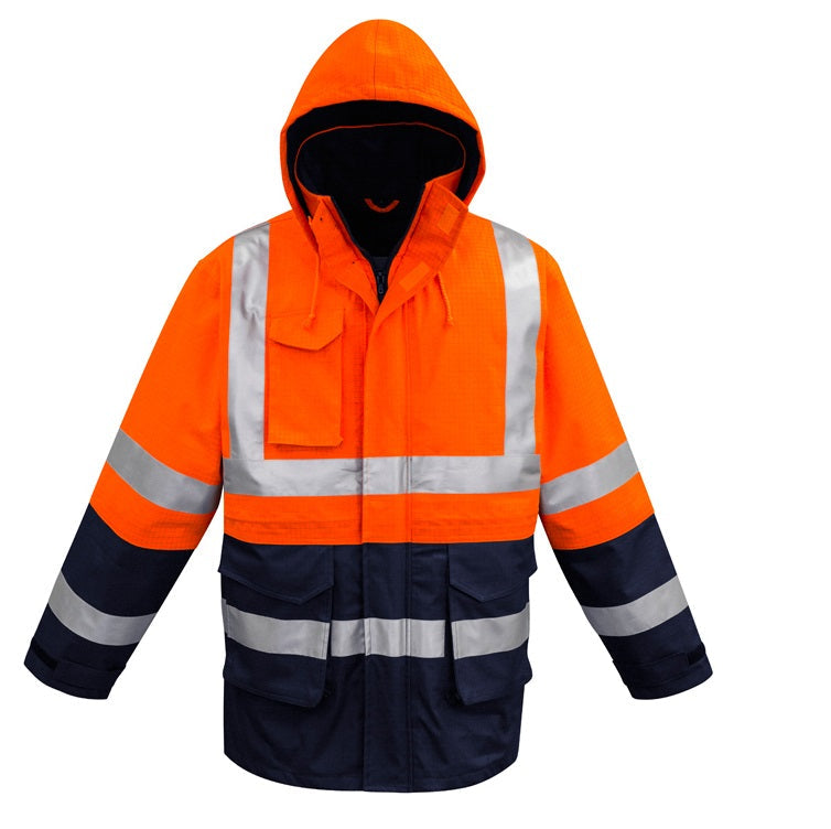 Syzmik ZJ900 Mens Fire Amour ARC Rated Anti-Static Waterproof Jacket