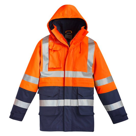 Syzmik ZJ900 Mens Fire Amour ARC Rated Anti-Static Waterproof Jacket
