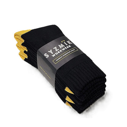 Syzmik ZMSOCK3 Unisex Bamboo Work Socks 3 pack