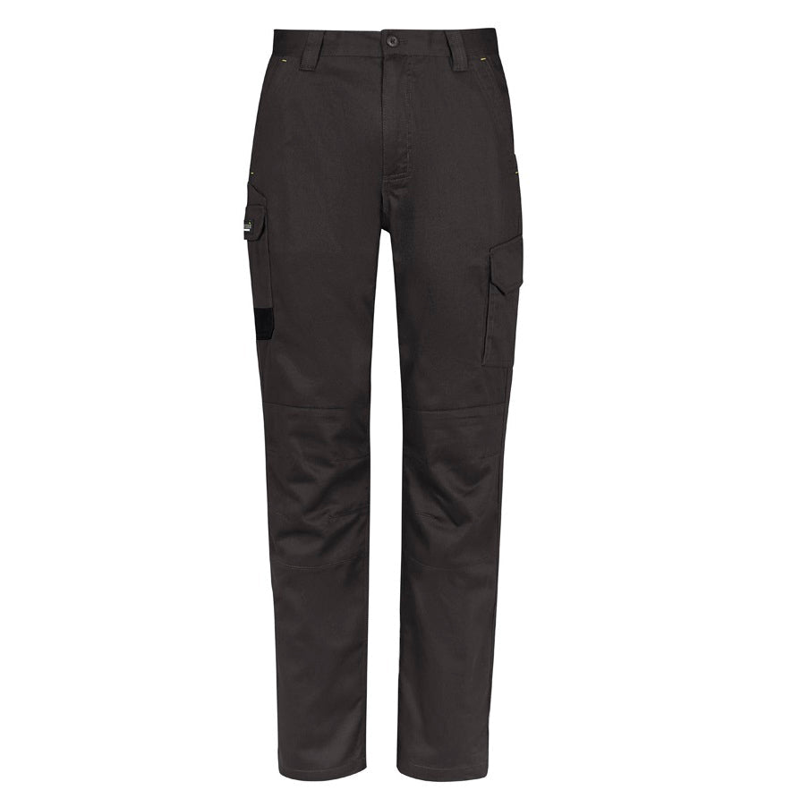 Syzmik ZP145 Mens Summer Cargo Pant - Charcoal - Front View