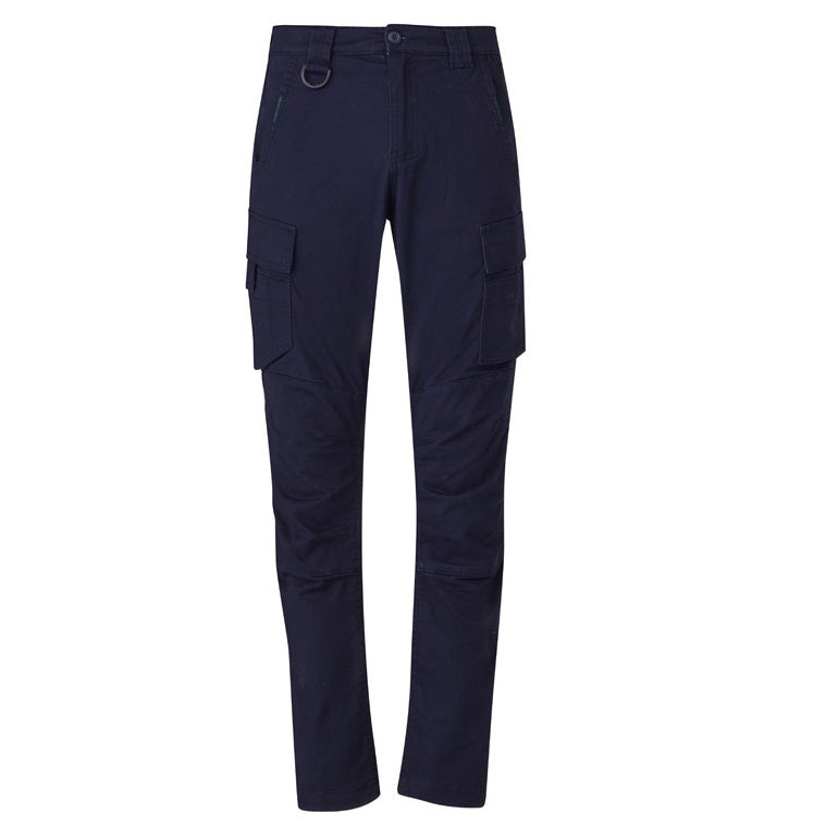 Syzmik ZP360 Mens Streetworx Curved Cargo Pant - Navy - Front View