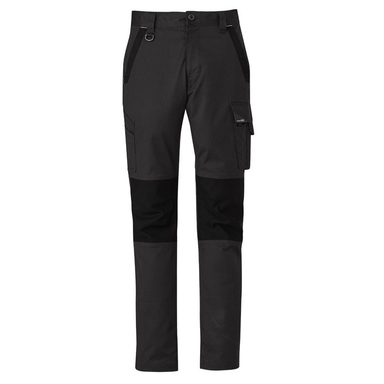 Syzmik ZP550 Mens Streetworx Tough Pant - Charcoal - Front View