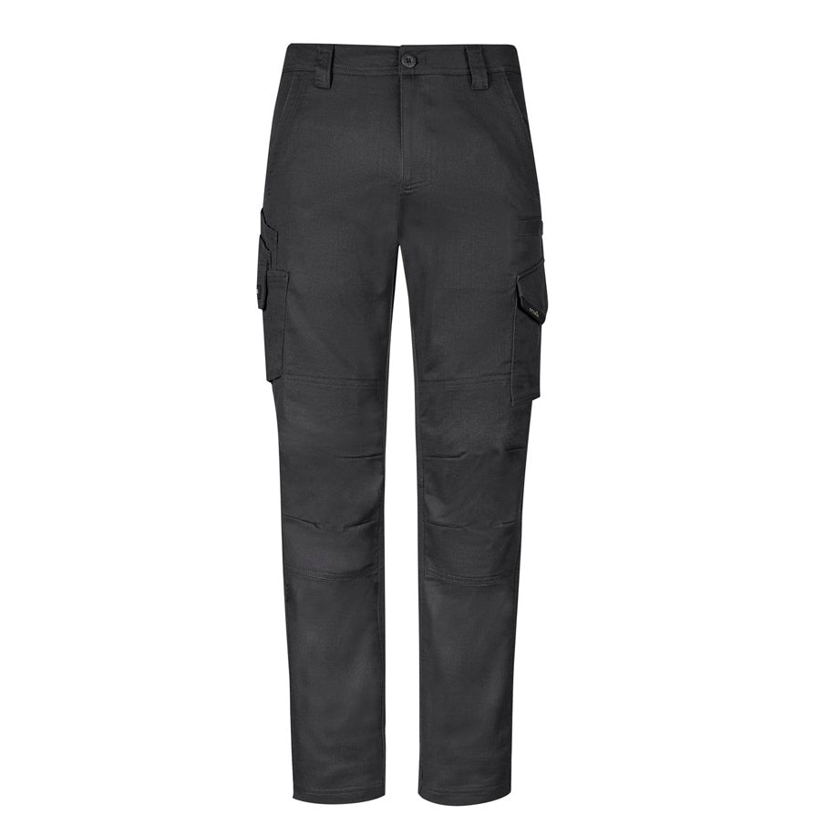 Syzmik ZP604 Mens Rugged Cooling Stretch Pants - Charcoal - Front View