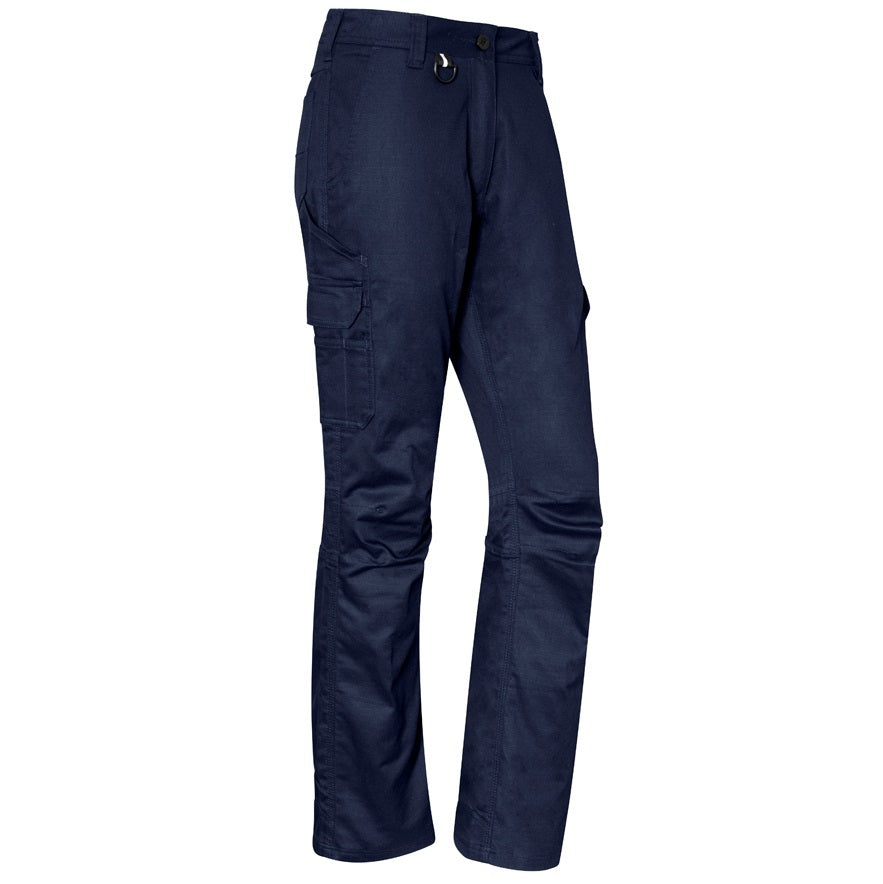 Syzmik ZP704 Womens Rugged Cooling Pant - Navy - Front View