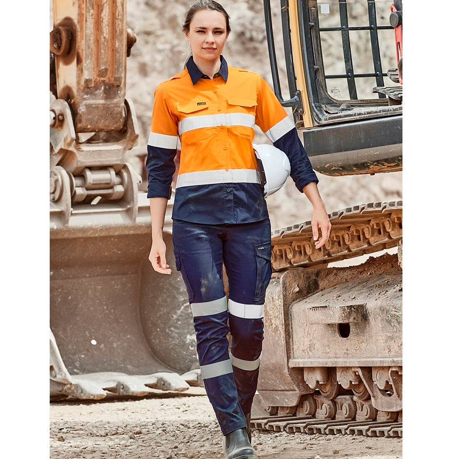 Syzmik ZP733 Womens Essential Stretch Taped Cargo Pants