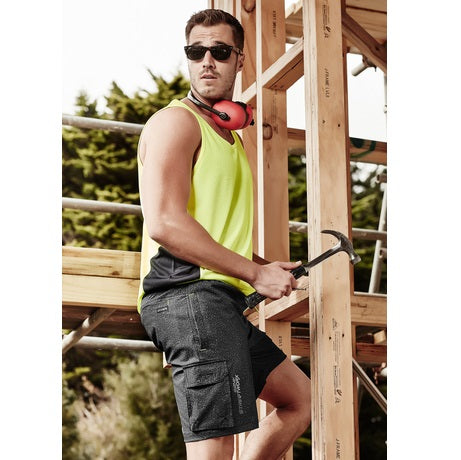 Syzmik ZS240 Mens Streetworkx Stretch Work Board Short