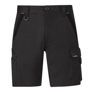 Syzmik ZS550 Mens Streetworx Tough Short - Charcoal - Front View