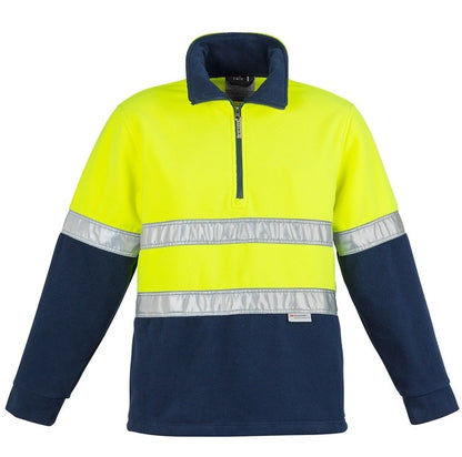 Syzmik ZT461 HiVis Polar Fleece Jumper Hoop Tape