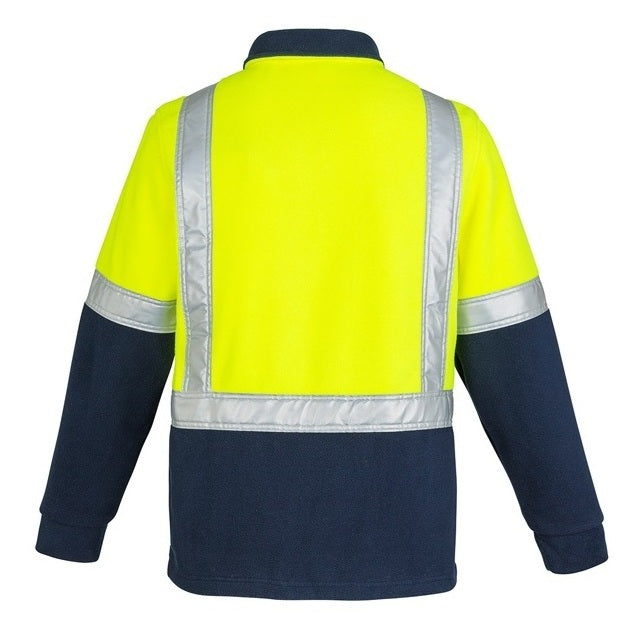 Syzmik ZT462 Mens HiVis Polar Fleece Jumper Shoulder Tape