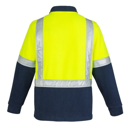 Syzmik ZT462 Mens HiVis Polar Fleece Jumper Shoulder Tape