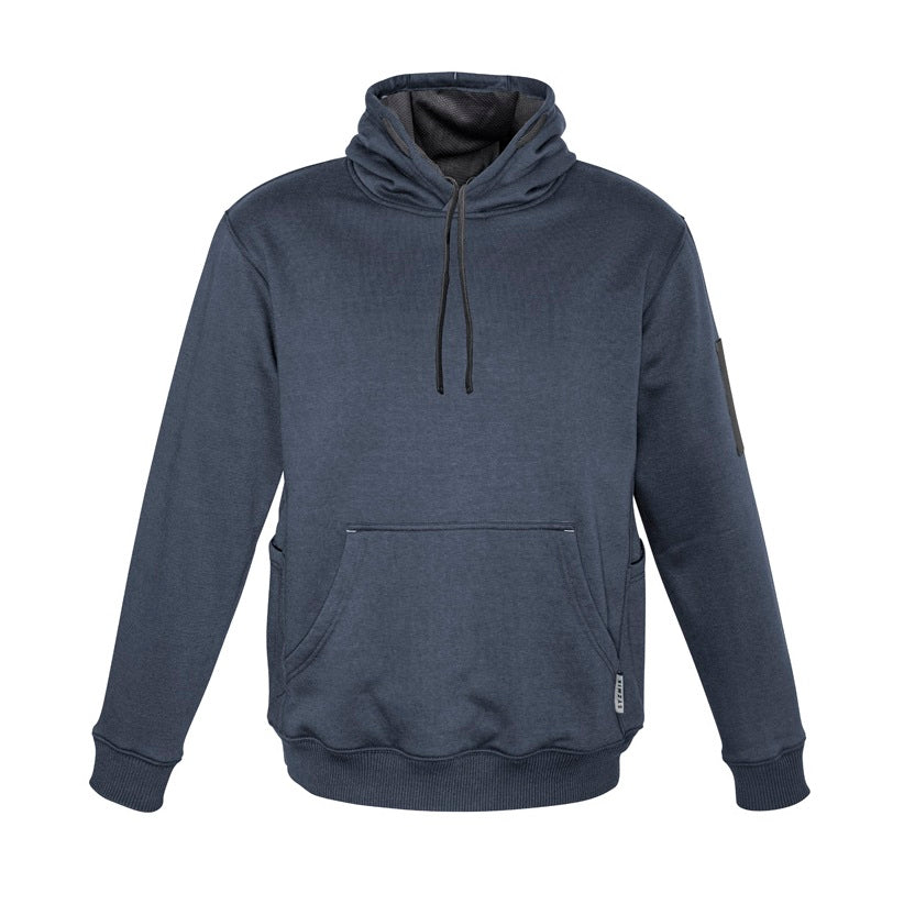 Syzmik ZT467 Multi Pocket Hoodie - Petrol/Charcoal - Front View