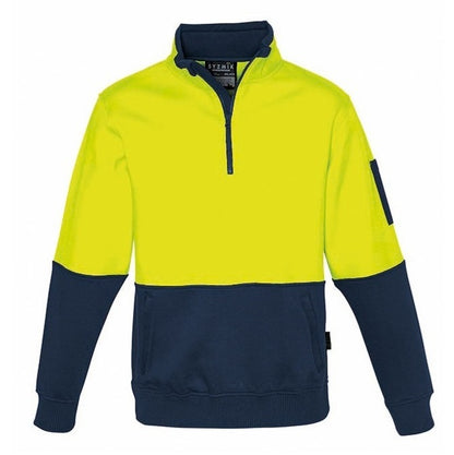 Syzmik ZT476 Unisex HiVis Half Zip Hoodie