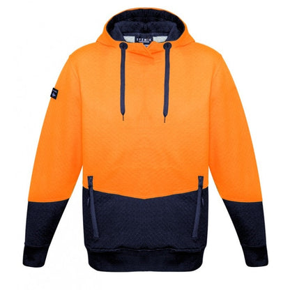 Syzmik ZT477 Unisex HiVis Textured Jacquard Hoodie