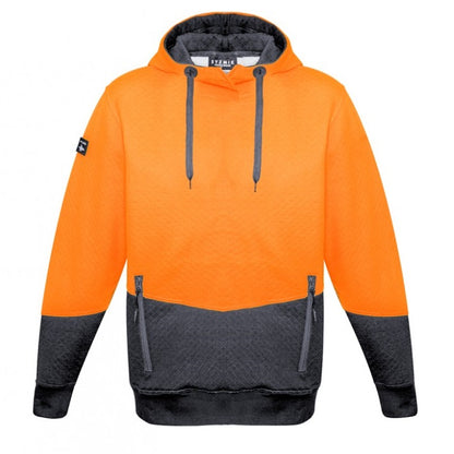 Syzmik ZT477 Unisex HiVis Textured Jacquard Hoodie