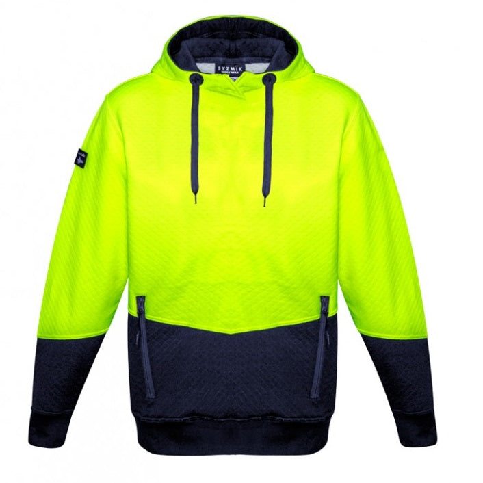 Syzmik ZT477 Unisex HiVis Textured Jacquard Hoodie