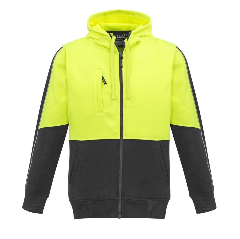 Syzmik ZT485 Unisex HiVis Zip Hoodie
