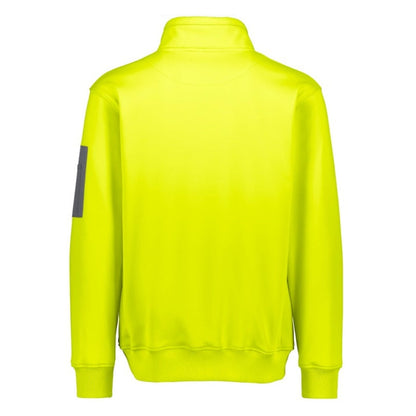 Syzmik ZT665 Unisex Hi Vis Streetworx Water Resistant 1/4 Zip Pullover